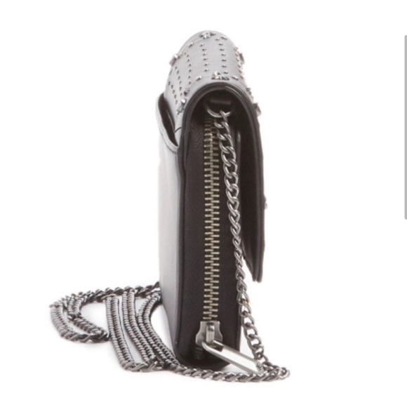 Sam Edelman Bartlett Studded Chain Wallet/Purse NWT - Picture 6 of 7
